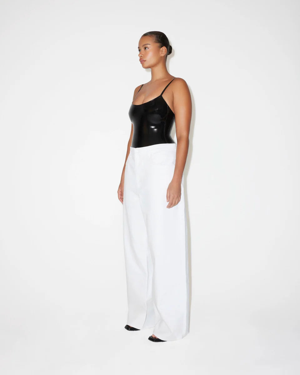Classic Low Rise Denim | White