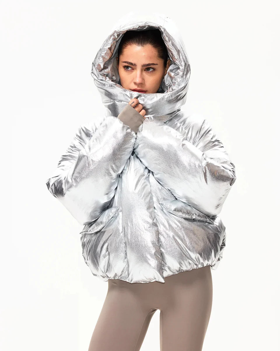 Standard Puffer Jacket | Silver